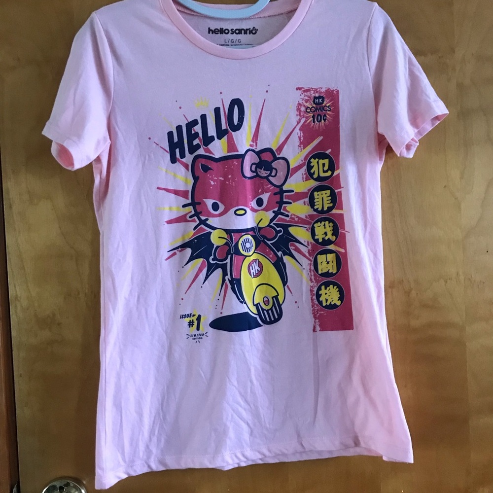 Pink Hello Kitty Graphic Tee